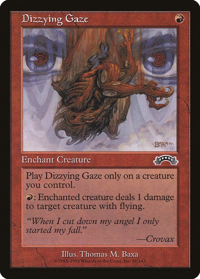 Image for Dizzying Gaze (Exodus) (81) - Magic: The Gathering