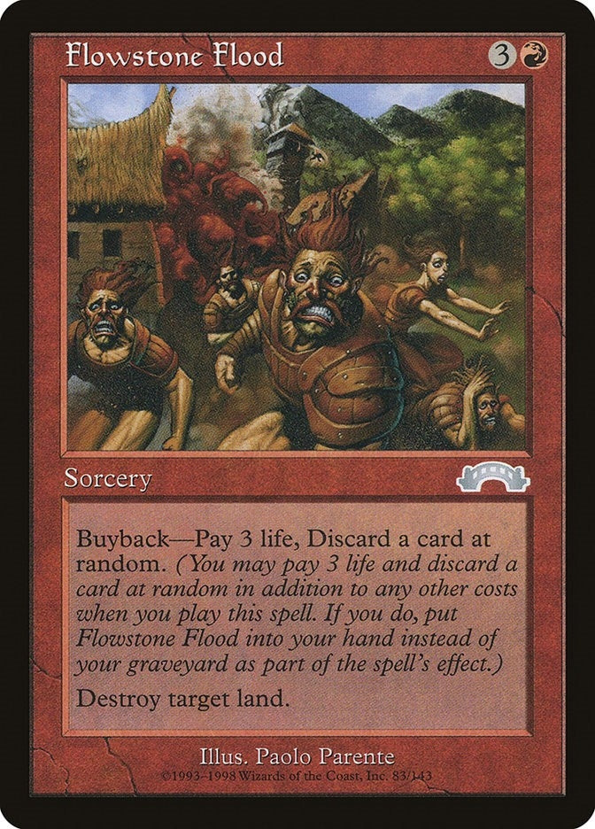 Image for Flowstone Flood (Exodus) (83) - Magic: The Gathering