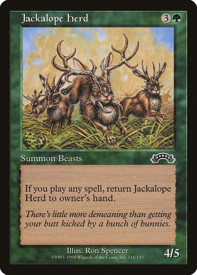 Image for Jackalope Herd (Exodus) (111) - Magic: The Gathering