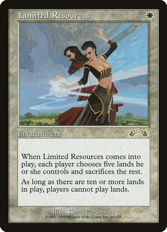 Image for Limited Resources (Exodus) (10) - Magic: The Gathering