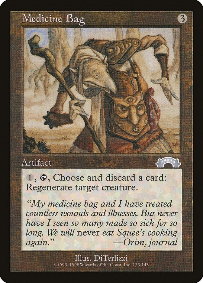 Image for Medicine Bag (Exodus) (133) - Magic: The Gathering