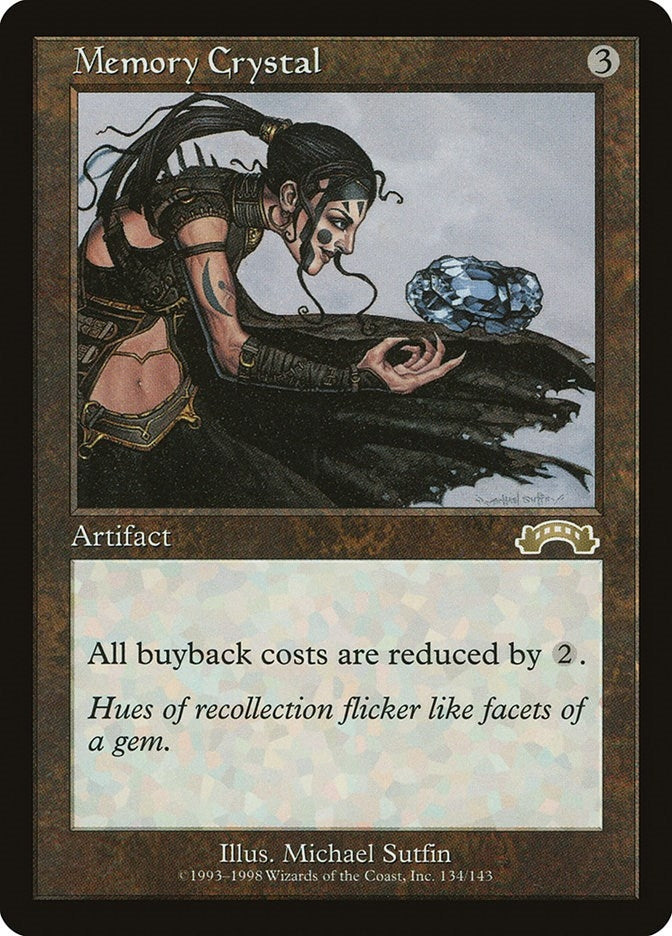 Image for Memory Crystal (Exodus) (134) - Magic: The Gathering