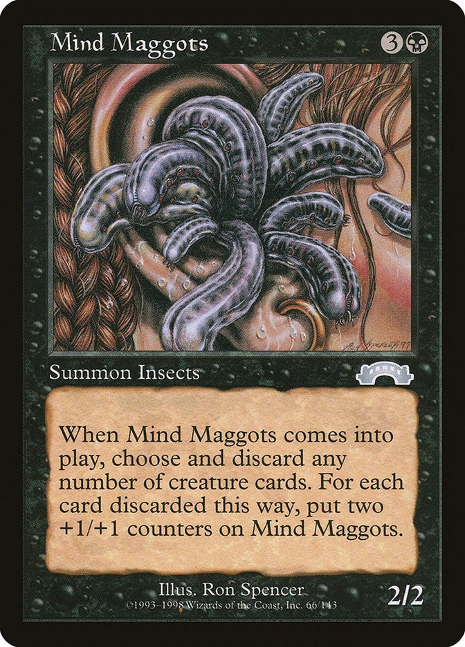 Image for Mind Maggots (Exodus) (66) - Magic: The Gathering