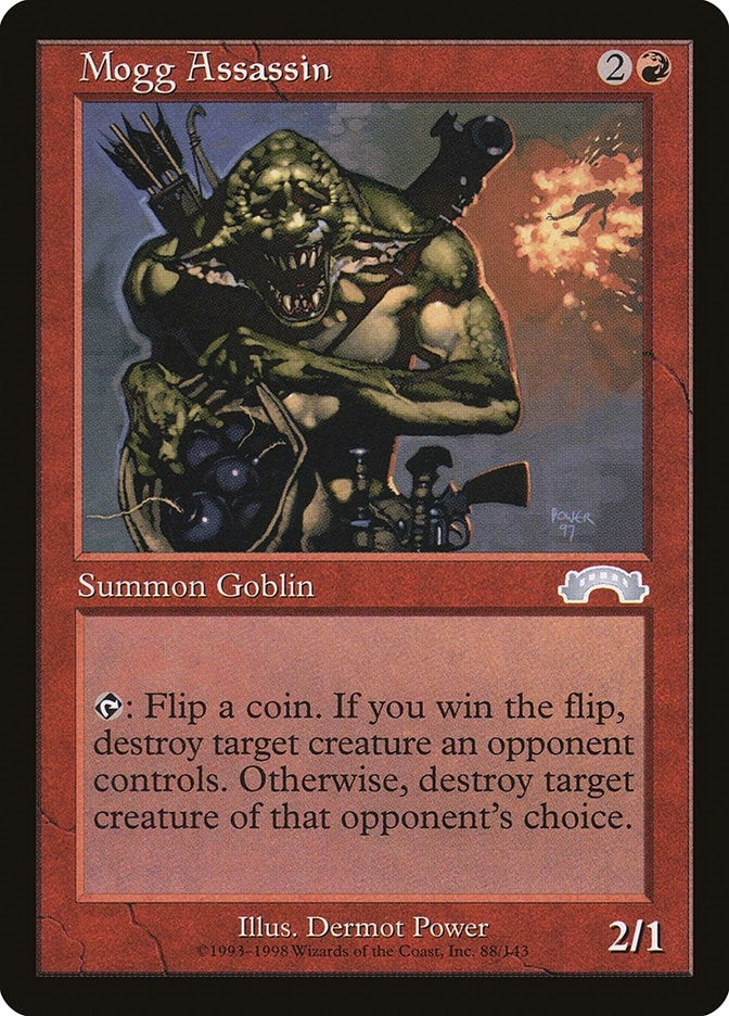 Image for Mogg Assassin (Exodus) (88) - Magic: The Gathering