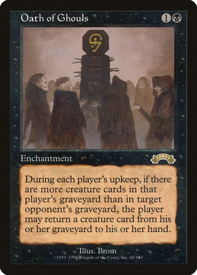Image for Oath of Ghouls (Exodus) (69) - Magic: The Gathering