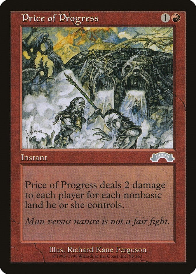 Image for Price of Progress (Exodus) (95) - Magic: The Gathering