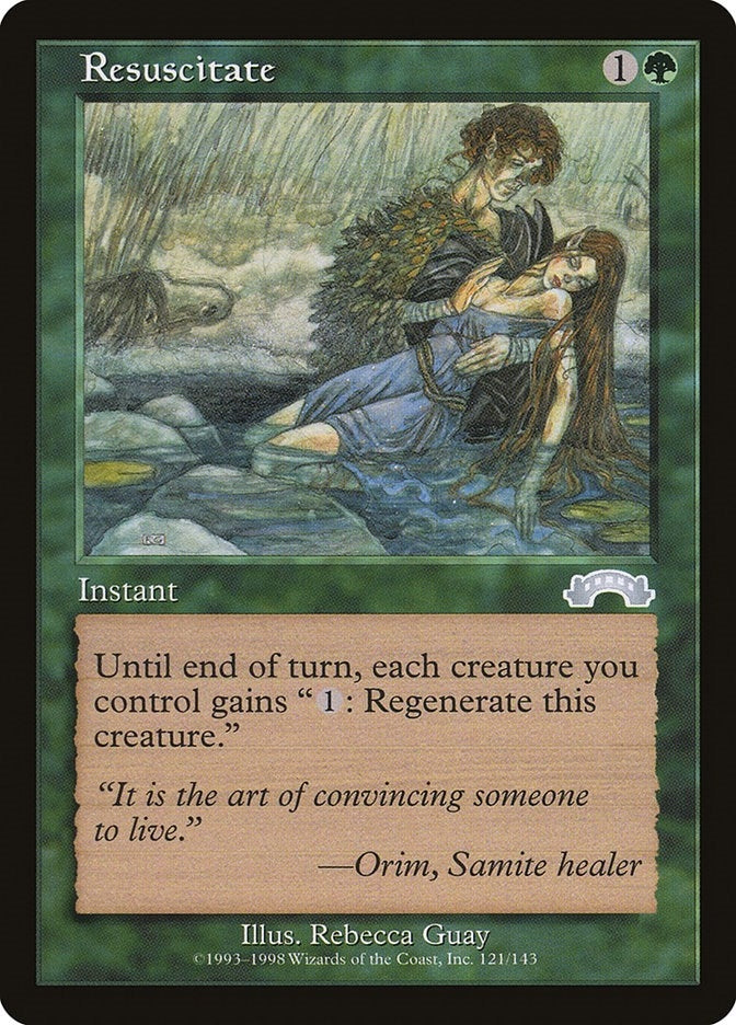 Image for Resuscitate (Exodus) (121) - Magic: The Gathering