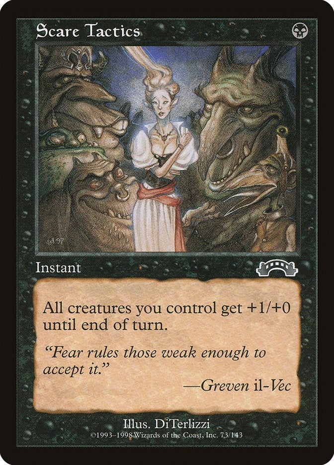 Image for Scare Tactics (Exodus) (73) - Magic: The Gathering