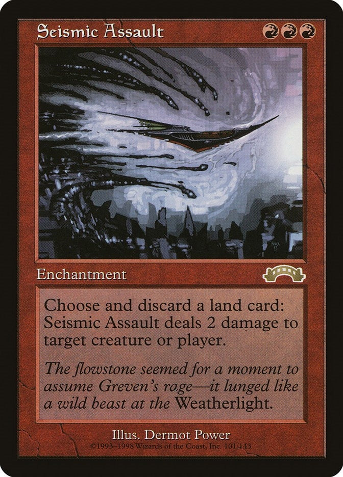 Image for Seismic Assault (Exodus) (101) - Magic: The Gathering