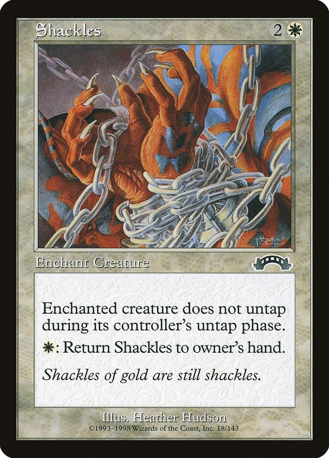 Image for Shackles (Exodus) (18) - Magic: The Gathering