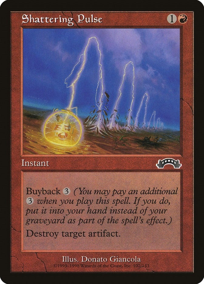 Image for Shattering Pulse (Exodus) (102) - Magic: The Gathering