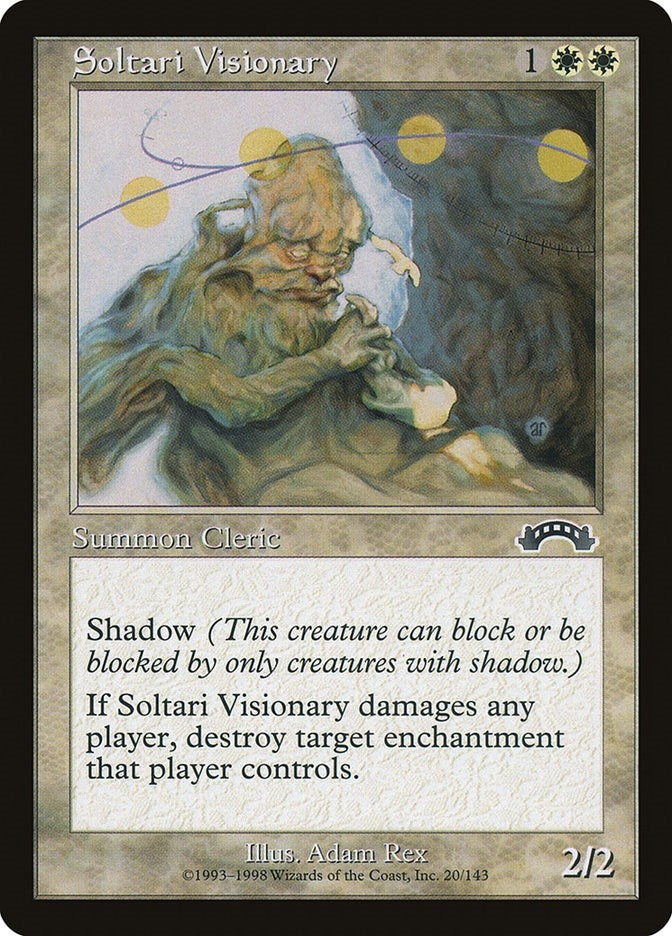 Image for Soltari Visionary (Exodus) (20) - Magic: The Gathering