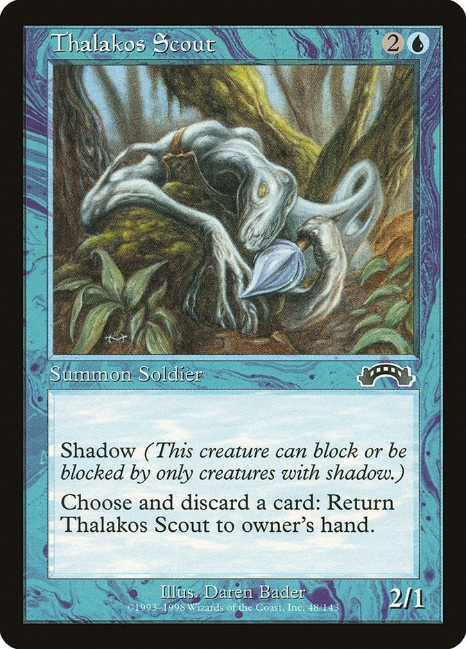Image for Thalakos Scout (Exodus) (48) - Magic: The Gathering