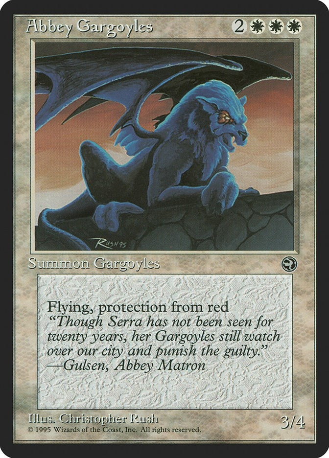 Image for Abbey Gargoyles (Homelands) - Magic: The Gathering