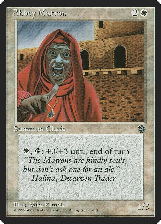 Image for Abbey Matron (Homelands) (103) - Magic: The Gathering