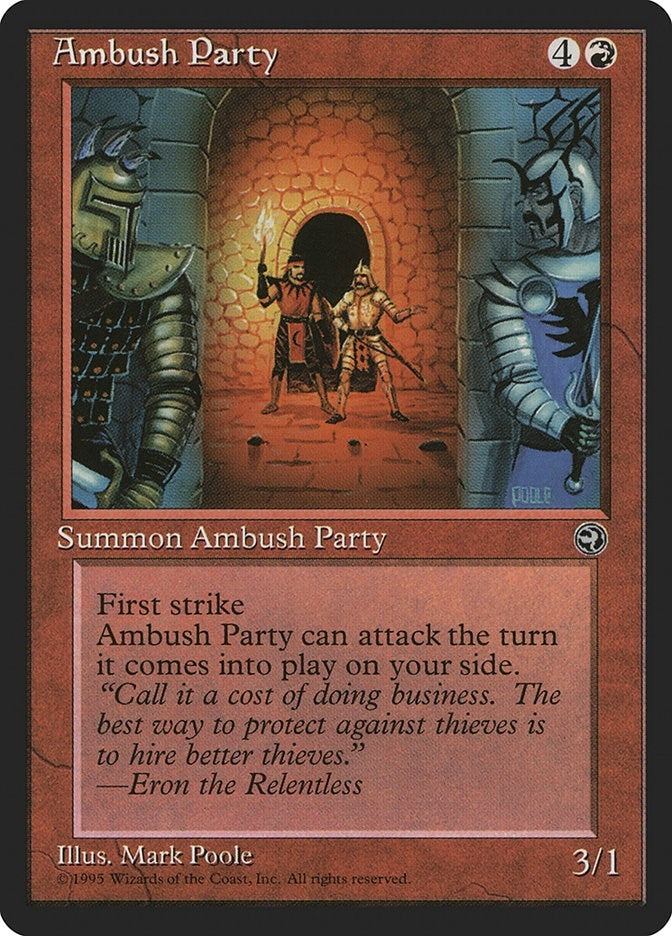Image for Ambush Party (Homelands) - Magic: The Gathering