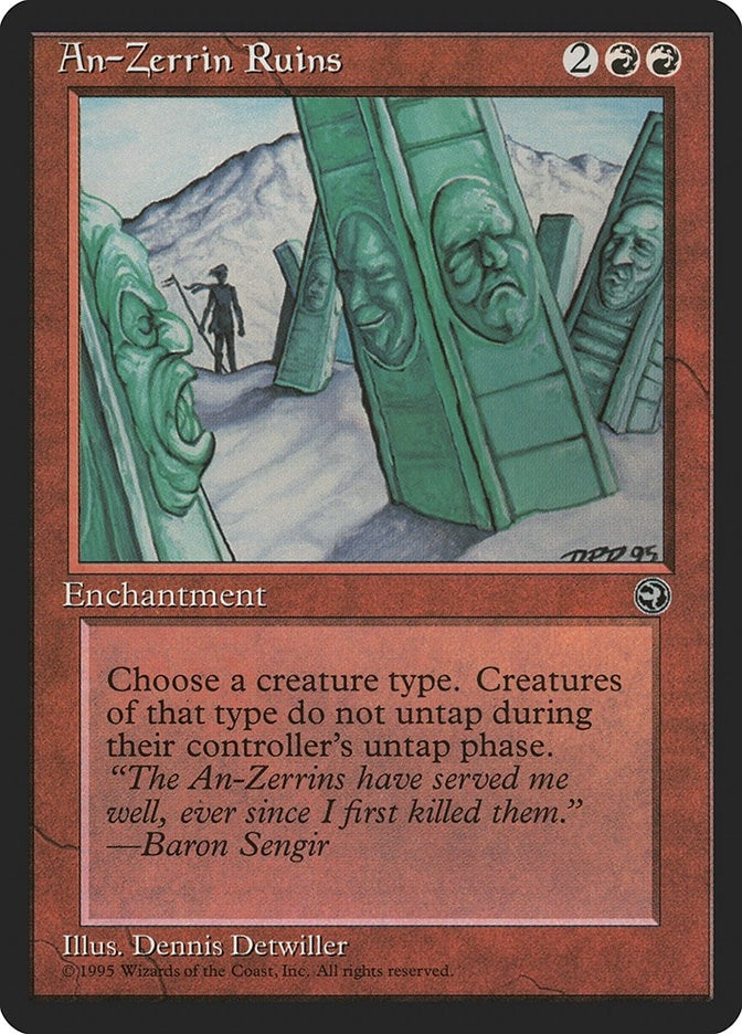 Image for An-Zerrin Ruins (Homelands) - Magic: The Gathering