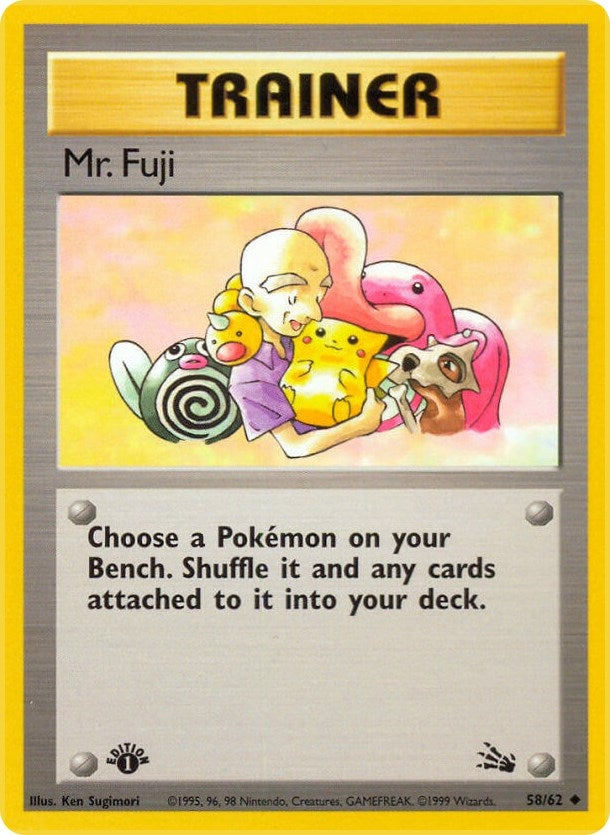 Image for Mr. Fuji (Fossil) (58/62) - Pokemon