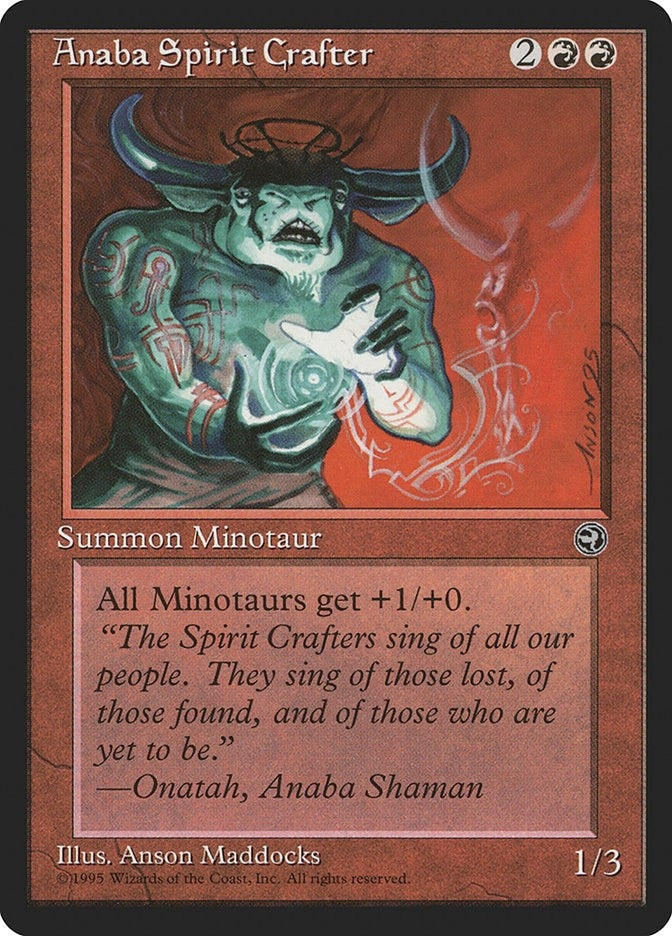 Image for Anaba Spirit Crafter (Homelands) - Magic: The Gathering