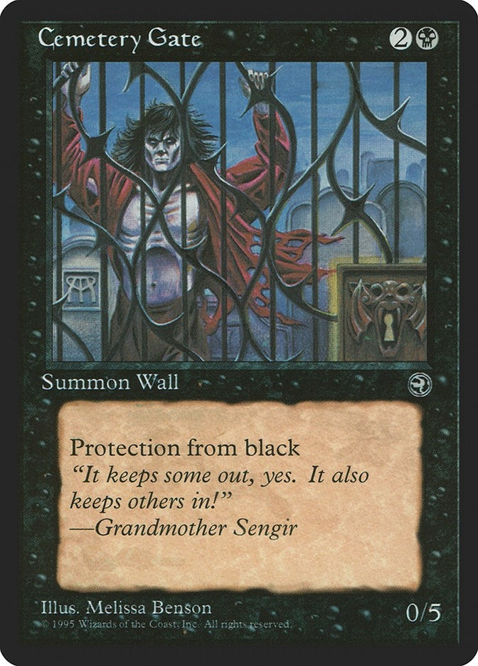 Image for Cemetery Gate (Homelands) (5) - Magic: The Gathering