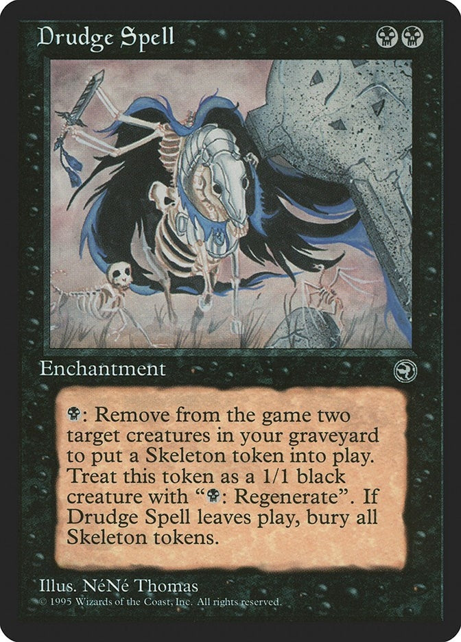 Image for Drudge Spell (Homelands) - Magic: The Gathering