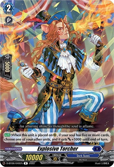 Image for Explosive Torcher (D-BT06: Blazing Dragon Reborn) (D-BT06/040EN) - Cardfight Vanguard