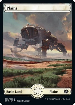 Image for Plains (279) - Full Art (The Brothers' War) (279) - Magic: The Gathering