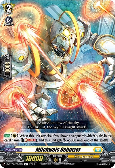 Image for Milchweis Schutzer (D-BT06: Blazing Dragon Reborn) (D-BT06/090EN) - Cardfight Vanguard