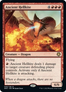 Image for Ancient Hellkite (Magic Game Night: Free-For-All) (68) - Magic: The Gathering
