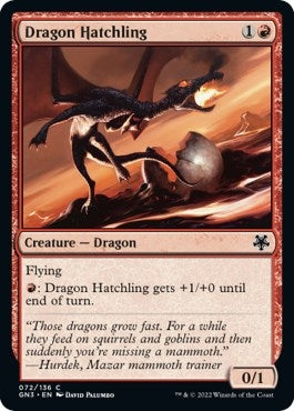 Image for Dragon Hatchling (Magic Game Night: Free-For-All) (72) - Magic: The Gathering
