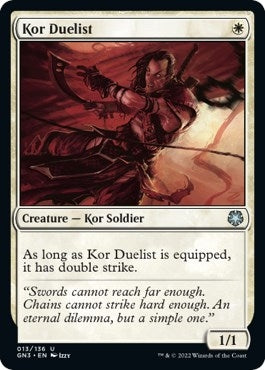 Image for Kor Duelist (Magic Game Night: Free-For-All) (13) - Magic: The Gathering
