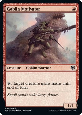 Image for Goblin Motivator (Magic Game Night: Free-For-All) (80) - Magic: The Gathering