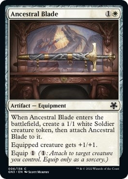 Image for Ancestral Blade (Magic Game Night: Free-For-All) (6) - Magic: The Gathering