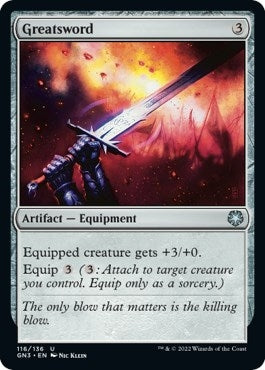 Image for Greatsword (Magic Game Night: Free-For-All) (116) - Magic: The Gathering