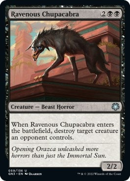 Image for Ravenous Chupacabra (Magic Game Night: Free-For-All) (59) - Magic: The Gathering