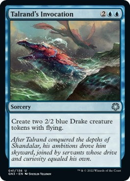 Image for Talrand's Invocation (Magic Game Night: Free-For-All) (41) - Magic: The Gathering