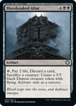 Image for Bloodsoaked Altar (Magic Game Night: Free-For-All) (43) - Magic: The Gathering