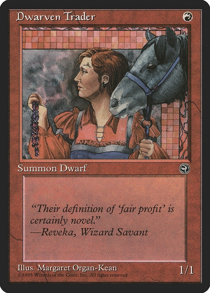 Image for Dwarven Trader (Homelands) - Magic: The Gathering