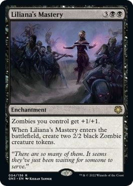 Image for Liliana's Mastery (Magic Game Night: Free-For-All) (54) - Magic: The Gathering
