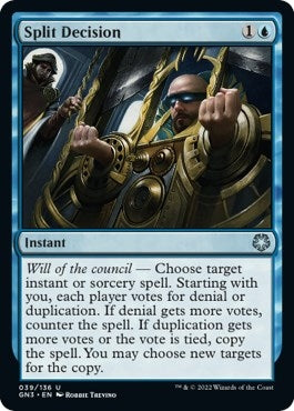 Image for Split Decision (Magic Game Night: Free-For-All) (39) - Magic: The Gathering