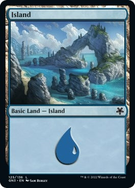 Image for Island (125) (Magic Game Night: Free-For-All) (125) - Magic: The Gathering