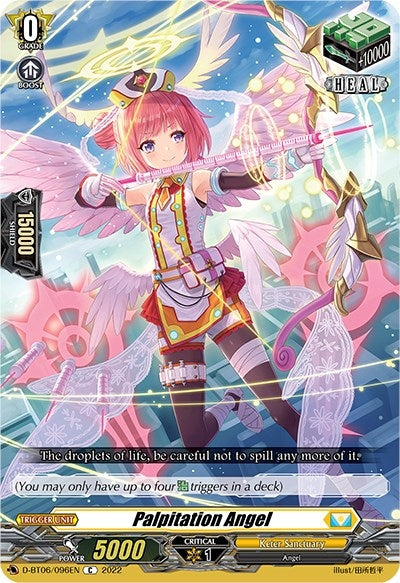 Image for Palpitation Angel (D-BT06: Blazing Dragon Reborn) (D-BT06/096EN) - Cardfight Vanguard