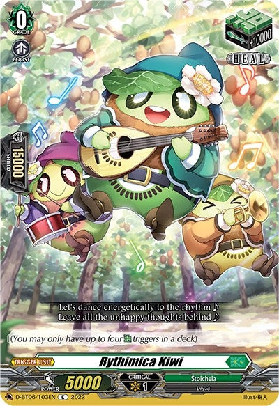 Image for Rythimica Kiwi (D-BT06: Blazing Dragon Reborn) (D-BT06/103EN) - Cardfight Vanguard