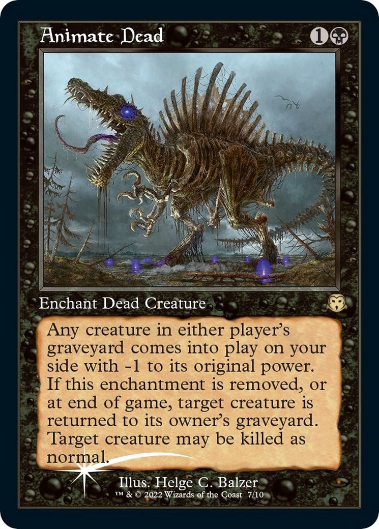 Image for Animate Dead (Judge Promos) (7) - Magic: The Gathering