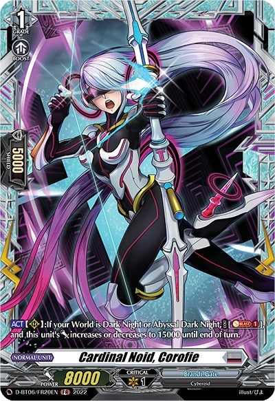 Image for Cardinal Noid, Corofie (FR) (D-BT06: Blazing Dragon Reborn) (D-BT06/FR20EN) - Cardfight Vanguard