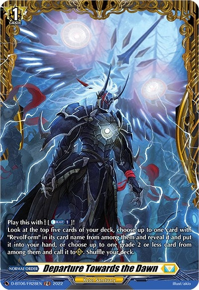 Image for Departure Towards the Dawn (FR) (D-BT06: Blazing Dragon Reborn) (D-BT06/FR28EN) - Cardfight Vanguard