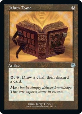 Image for Jalum Tome (The Brothers' War: Retro Frame Artifacts) (24) - Magic: The Gathering