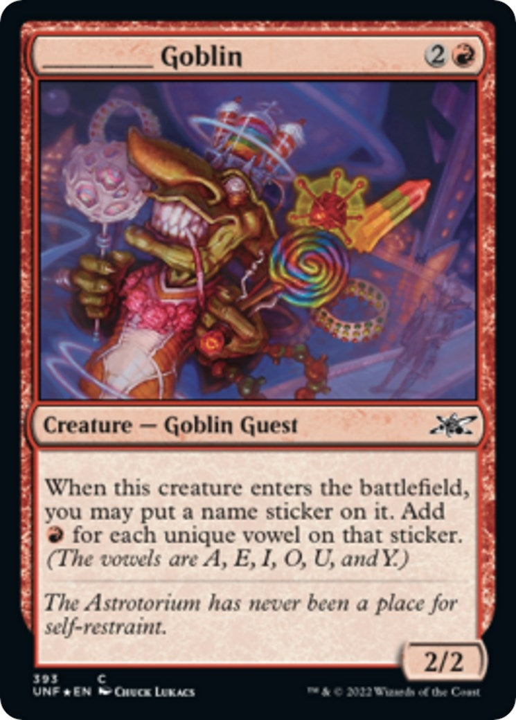 Image for _____ Goblin (Galaxy Foil) (Unfinity) (393) - Magic: The Gathering