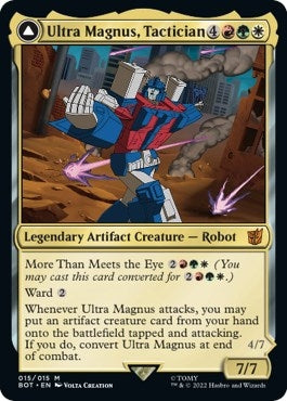 Image for Ultra Magnus, Tactician (Universes Beyond: Transformers) (15) - Magic: The Gathering