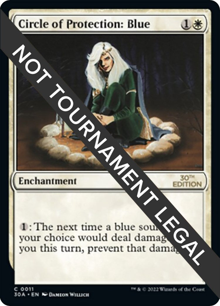 Image for Circle of Protection: Blue (30th Anniversary Edition) (11) - Magic: The Gathering